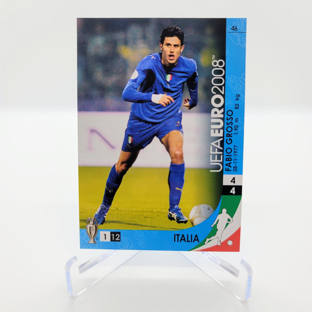 UEFA Euro 2008 Panini Trading Card Game #46 Fabio Grosso