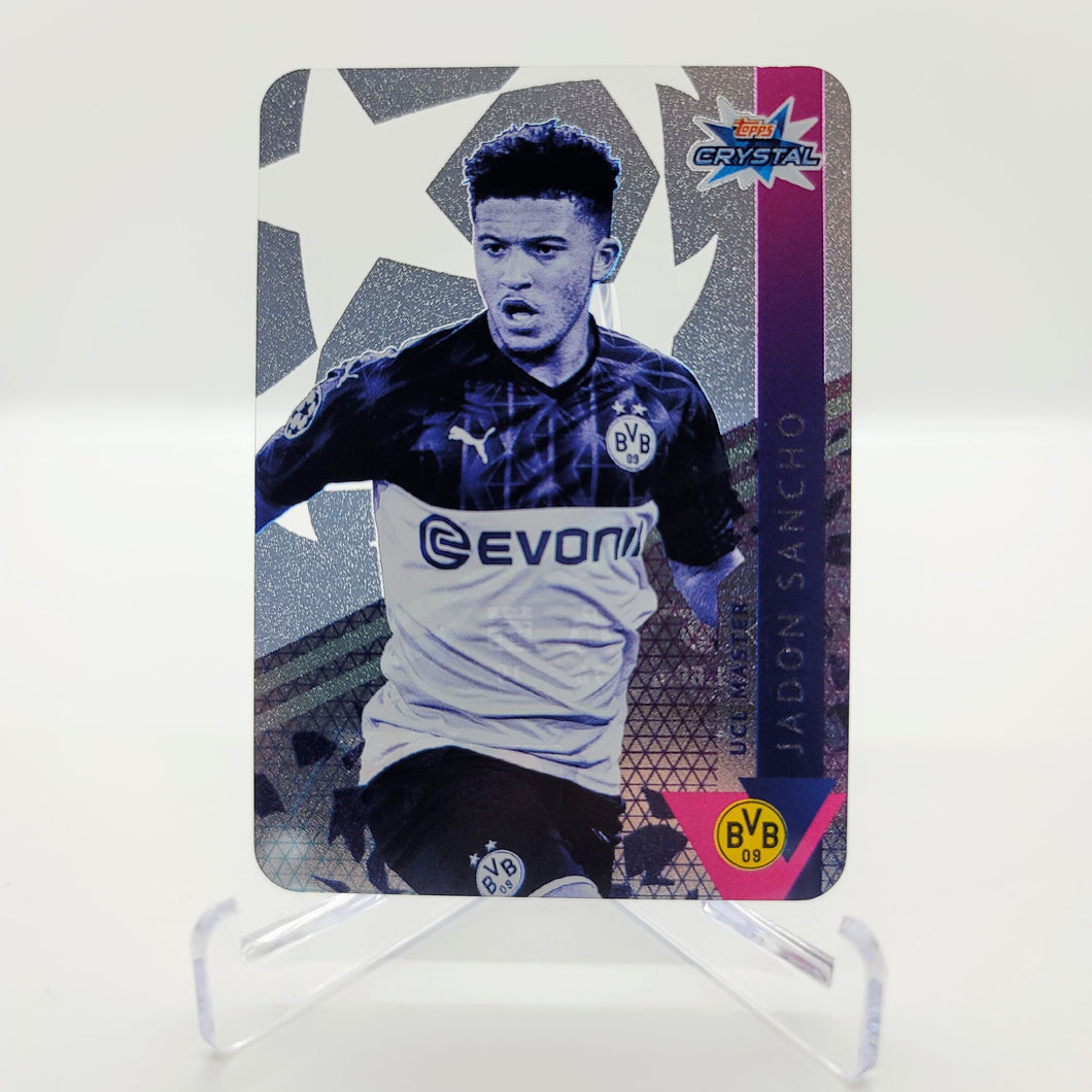 2019-20 Topps Crystal UEFA Champions League #107 Jadon Sancho