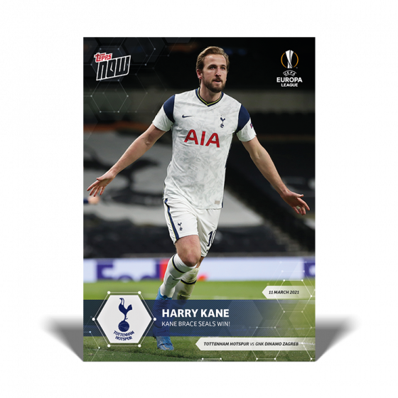 Harry Kane brace seals win! - EL TOPPS NOW® Card #3 - PRE ORDER